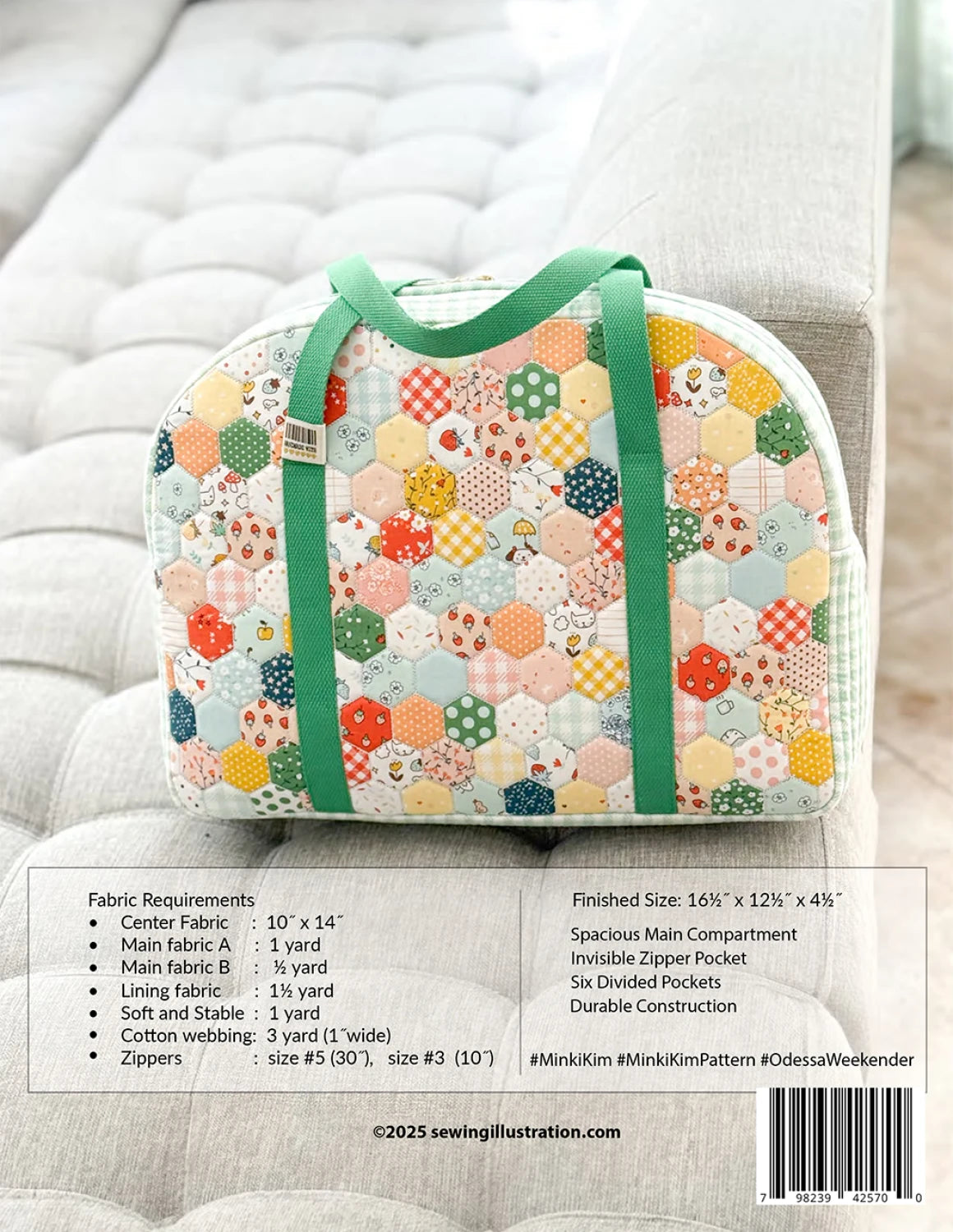Minki Kim Odessa Weekender - Printed Pattern English