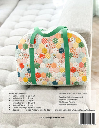 Minki Kim Odessa Weekender - Printed Pattern English