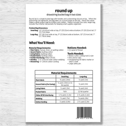 Round Up Pattern - Studio M Squared