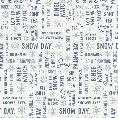 Snow Day - Writing - Art Gallery Fabrics
