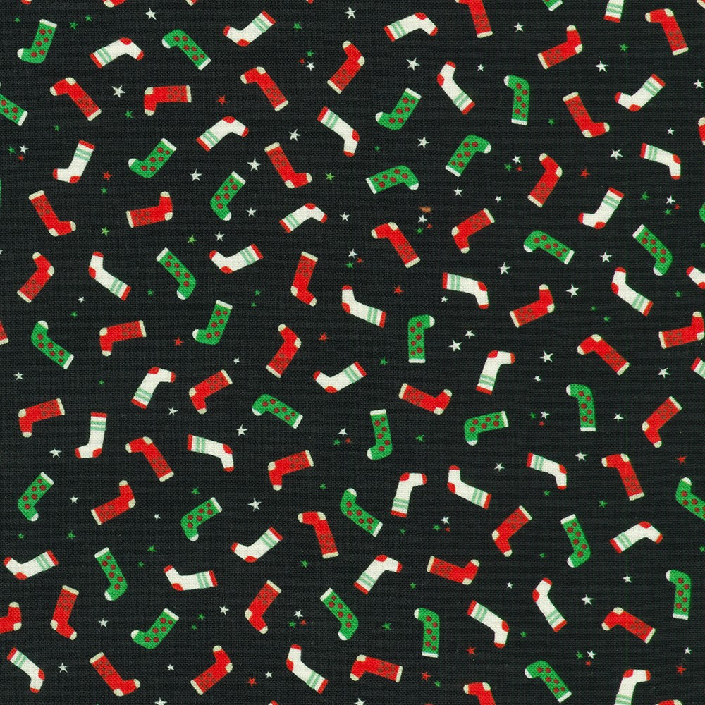 Tiny Tidings - Bas de Noel Noir - Robert Kaufman