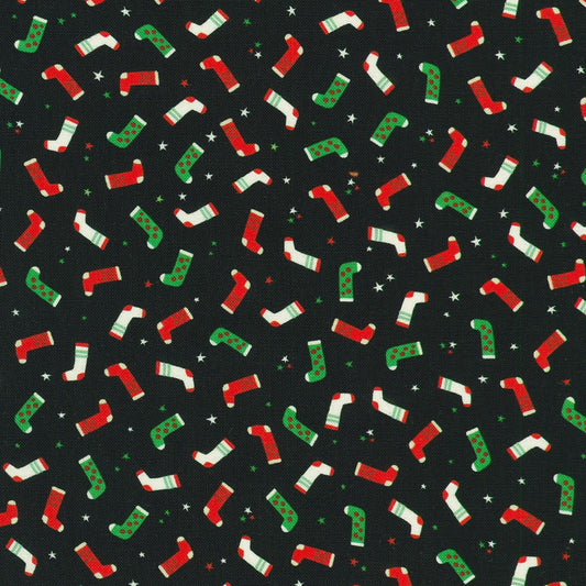 Tiny Tidings - Bas de Noel Noir - Robert Kaufman