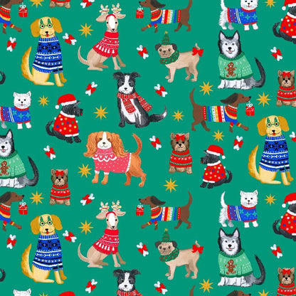 Santa's Little Yelper - Main Print - Dear Stella