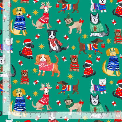 Santa's Little Yelper - Main Print - Dear Stella