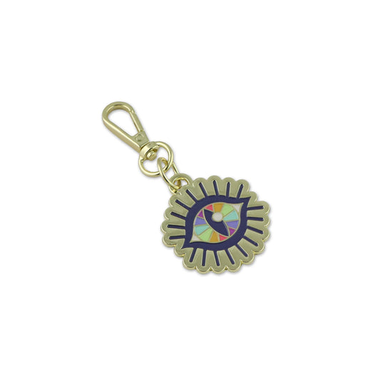 **PRÉCOMMANDE** Charm de sac Tula Pink Legendary Collection : Œil de dragon