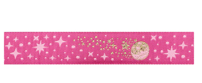 METEOR SHOWER IN BLUSH - 7/8" WIDTH (22MM) - TULA PINK ROAR