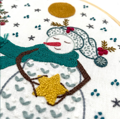 Vive le vent - Embroidery kit - Un chat dans l'aiguille