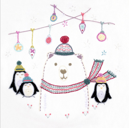 Askor team du grand nord - Embroidery kit - Un chat dans l'aiguille