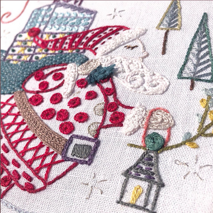 Ho Ho Ho! - Embroidery kit - Un chat dans l'aiguille