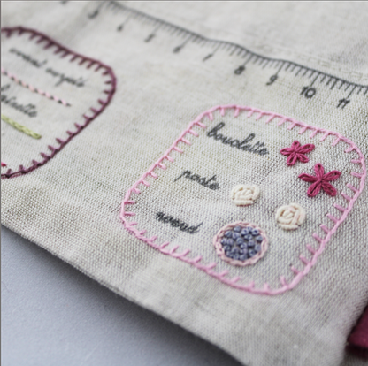 Travaux de Dames - Embroidery kit - Un chat dans l'aiguille