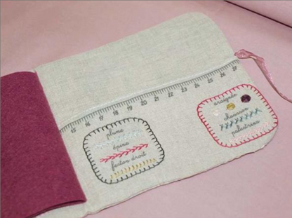 Travaux de Dames - Embroidery kit - Un chat dans l'aiguille