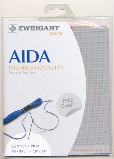 Zweigart AIDA 20CT - Gray 705