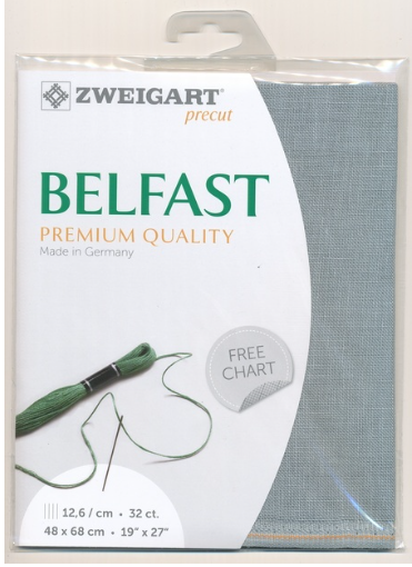 Zweigart Belfast 32 ct - 778 Blueish Gray