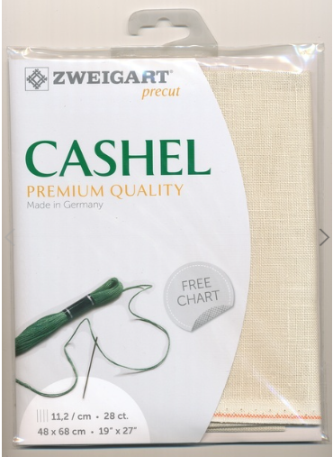 Zweigart Cashel 28 ct - 222 Cream