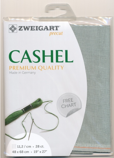 Zweigart Cashel 28 ct - 718 Light Gray