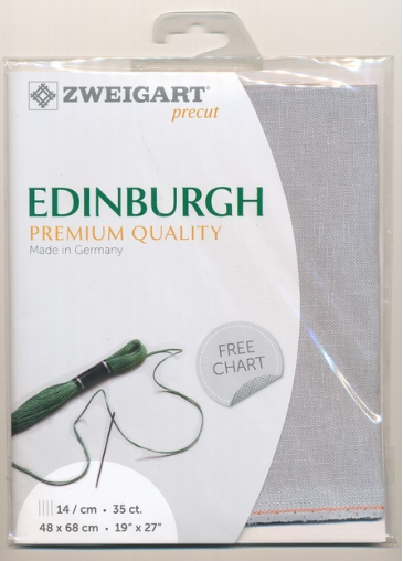 Zweigart Edinburgh 35 ct - 705 Light Gray