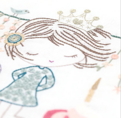 Joyeux anniversaire Salomé - Embroidery kit - Un chat dans l'aiguille