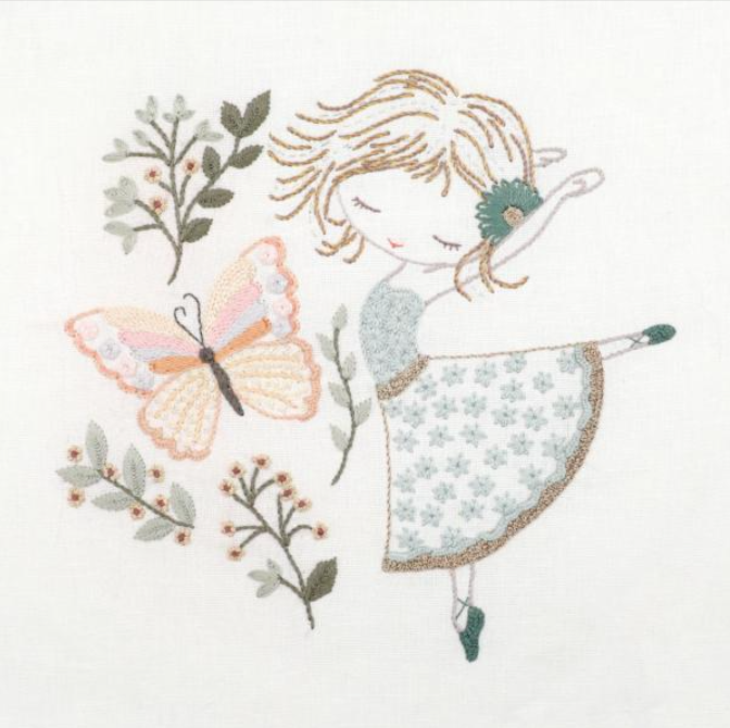 Salomé jolie danseuse - Kit broderie - Un chat dans l'aiguilles