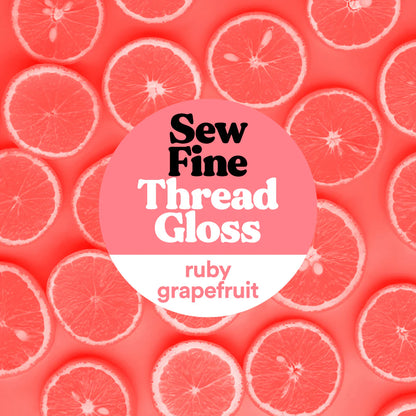 Sew Fine Thread Gloss - Ruby Grapefruit