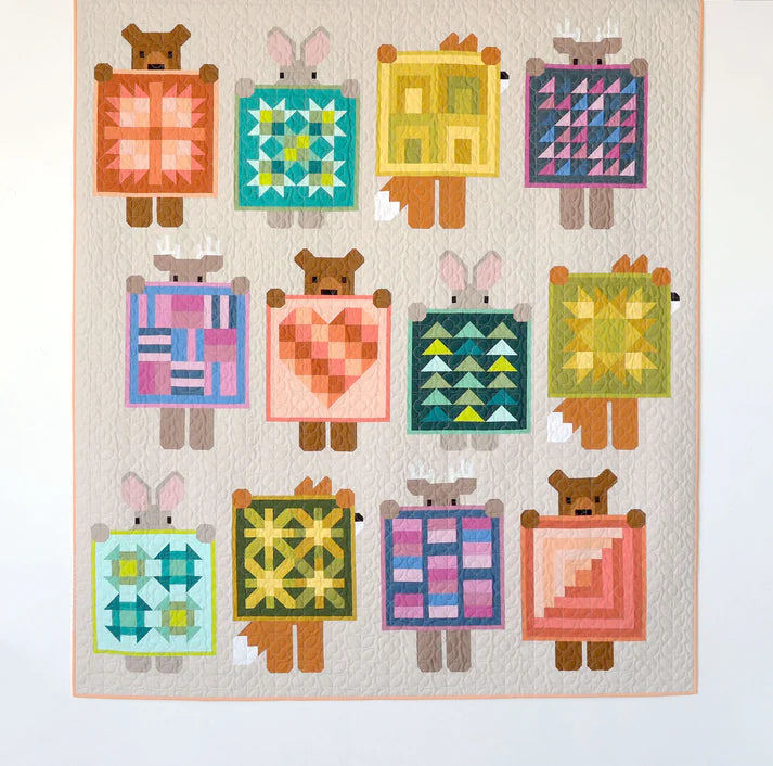Elizabeth Hartman - Bella Solids - Kit de courtepointe Show & Tell