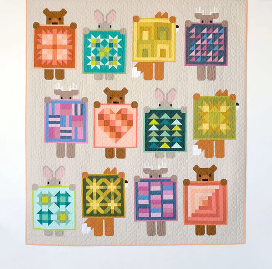 Elizabeth Hartman - Bella Solids - Kit de courtepointe Show & Tell