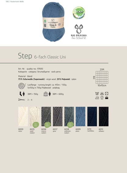 Austermann STEP6 Classic - 7 Colors!!