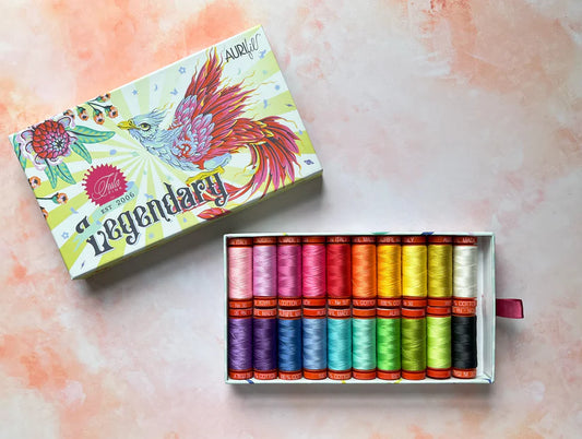 **PRE-ORDER** Aurifil 50wt Thread Box Legendary by Tula Pink