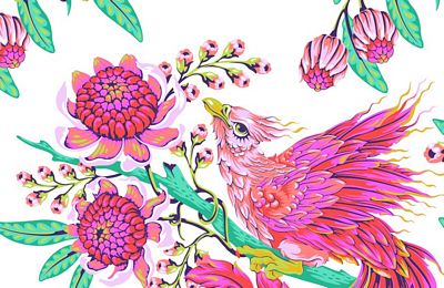 **PREORDER** Tula Pink Hot Wings XL Block Project Bag