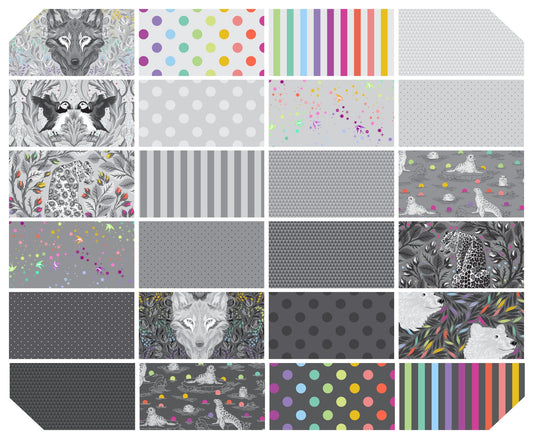 **PRE-ORDER** Tula Pink - Graywork Full Collection - Fat Quarter Bundle