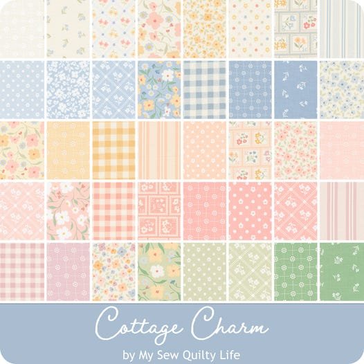 Cottage Charm (My Sew Quilty Life) - 5" Charms - Moda
