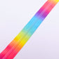 Fun Rainbow Printed Zipper Tape # 5 Zipper (1 Meter)