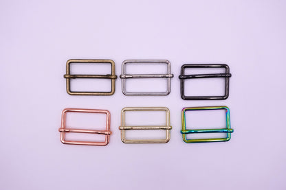 Metal Adjustable Sliders (2 Pack) - 1" (6 Colours)