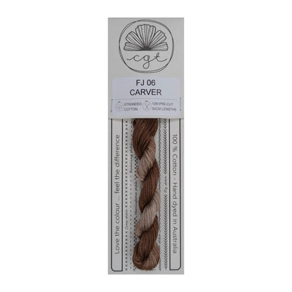 FJ06 Carver - Pre-cut floss - Cottage Garden Threads