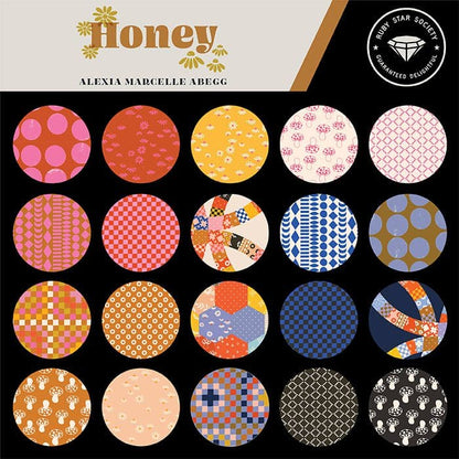 Honey by Alexia Marcelle Abegg - Jelly Roll 2.5" Strips - Ruby Star Society