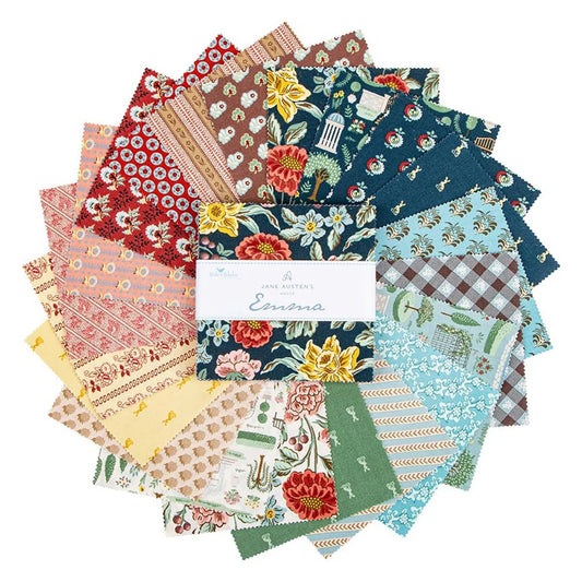 Emma (Jane Austen) – Charm Pack 5" – Riley Blake Designs