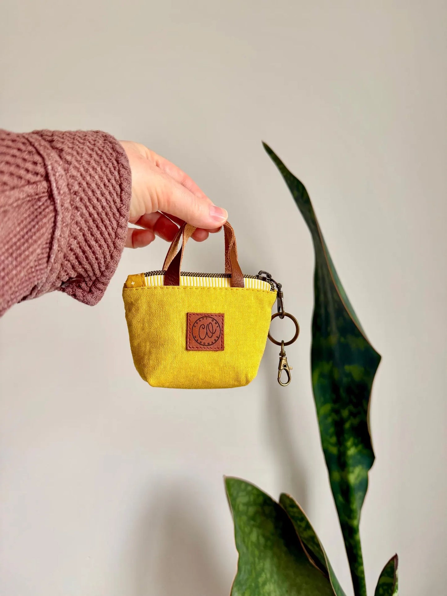 Tiny Tote Sewing Patron Imprimé  - Craft Owl Handmade