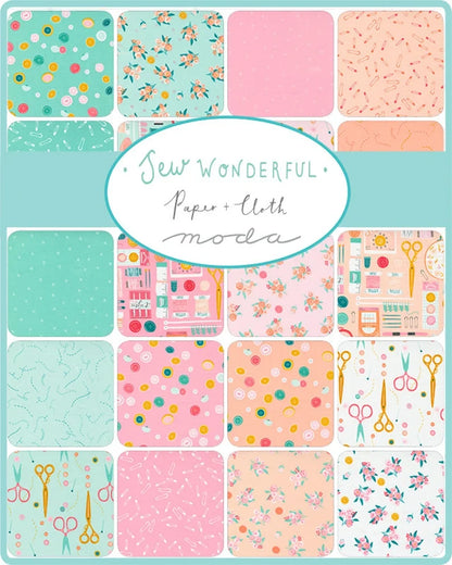 Sew Wonderful by Paper & Cloth - (2.5" x 42-44") Jelly Roll - Moda