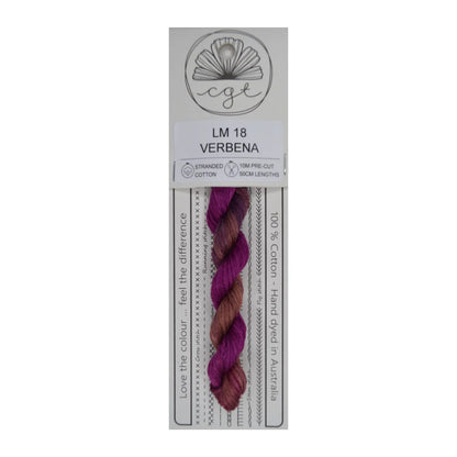 LM18 Verbena - Pre-cut floss - Cottage Garden Threads