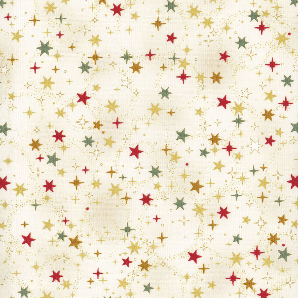 Christmas Time - Stars - Stof