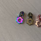 Full Daisy Zipper Pulls - 3 Colors!! (#5 Zipper)