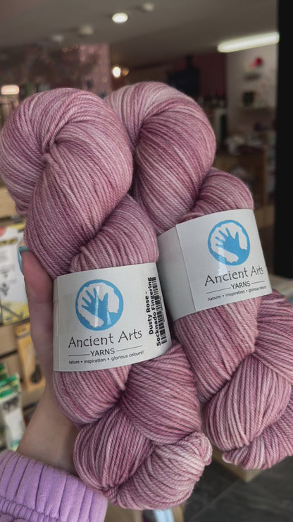 Dusty Rose - Socknado Fingering - Ancient Arts Yarns