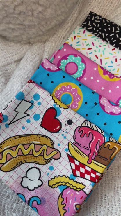 Snack Shack Crystal Manning - Fat Quarter Bundle