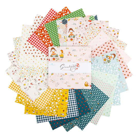 Serendipity 2 (Minki Kim) - 5" Charms - Riley Blake Designs