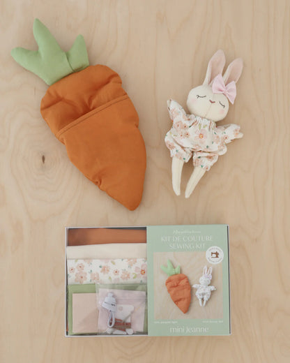 **Pre-Order**  Mes Petites Lunes - Sewing Kit - Mini bunny doll Jeanne