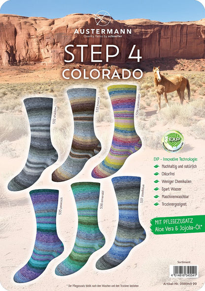 Austermann STEP4 - Colorado (6 couleurs!)