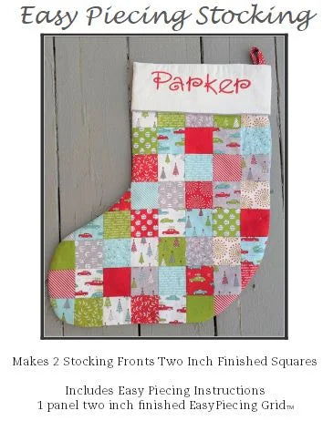 TenSisters EasyPiecing Stocking Pattern and Interfacing Included