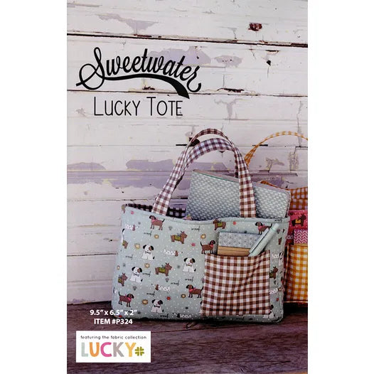 Lucky Tote Sewing Pattern Sweetwater